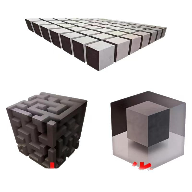 3D Modern Optical Illusion Wall Art Design
