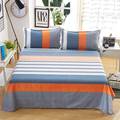 Thick Polyester Bed Sheet Set Flat Bed Sheets