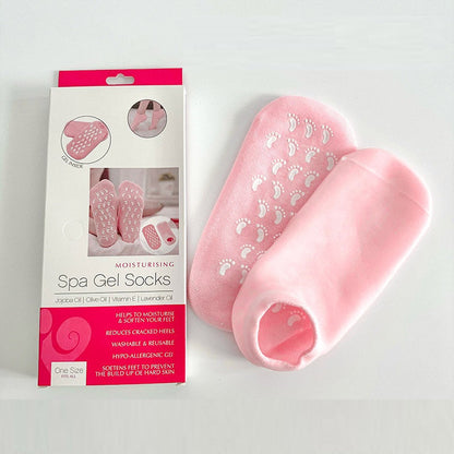 Soft Moisturizing Gel Moisturizing Socks Pair of 2  (4PCS)