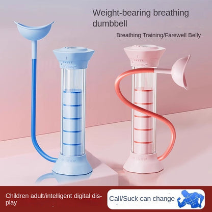 Abdominal Breathing Trainer for Lung Capacity Slim Belly Fitness