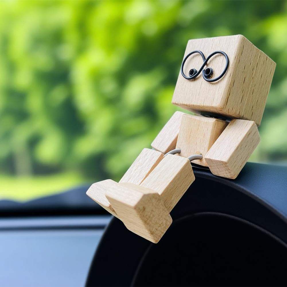 Handcrafted Wooden Block Buddy Figurines🌲
