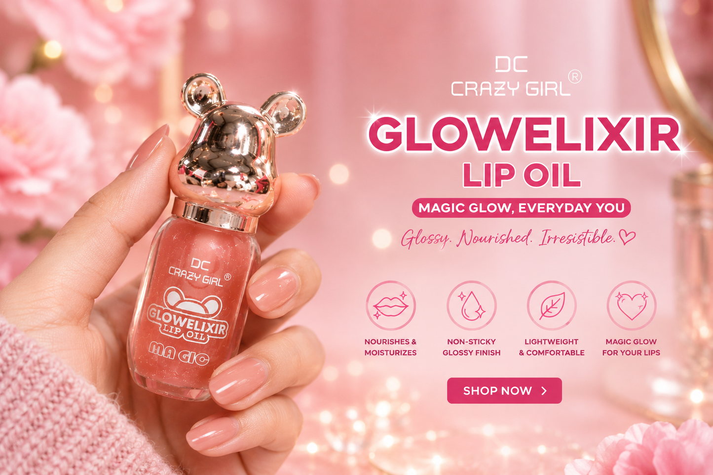 Crystal Glow Lip Oil