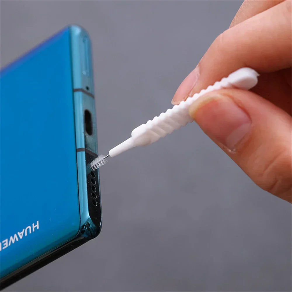 10 Pcs Mini Cleaning Brush FOR Shower Head AND Phone Hole Window Cleaner