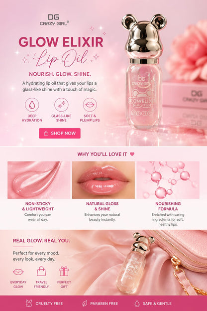 Crystal Glow Lip Oil