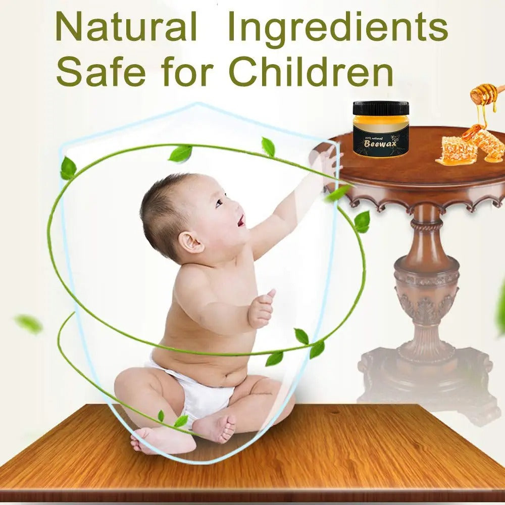 Beeswax Polish for Wood & Furniture Nourishes