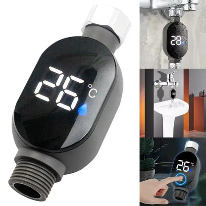 LED Bath Thermostat Faucet Visual Thermometer