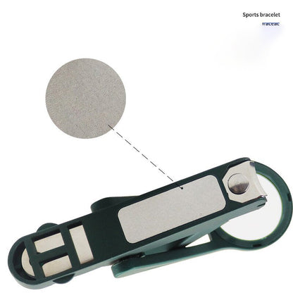 Magnifying Glass Nail Clippers Nail Clippers Elderly and Children Multifunctional Large Opening Pliers Nail Cutter