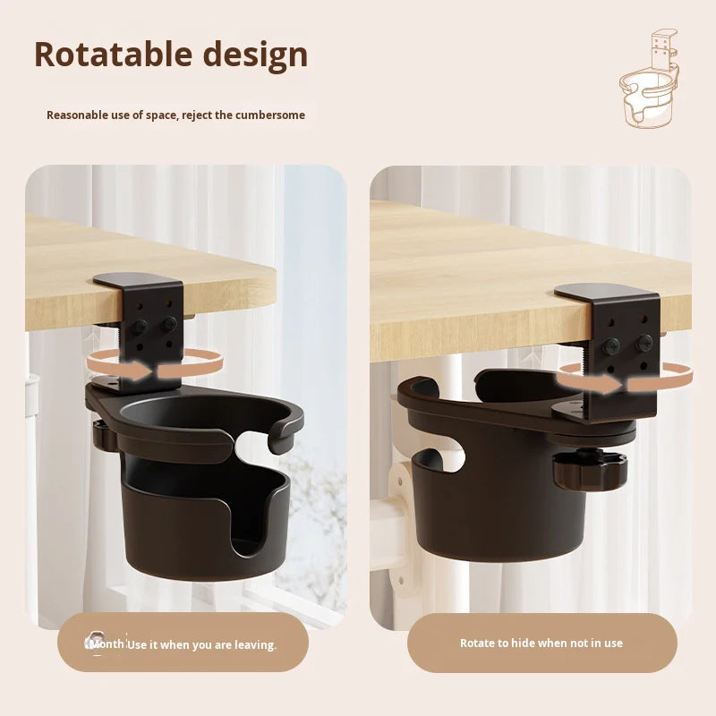 Desk Adjustable Plastic Cup Holder