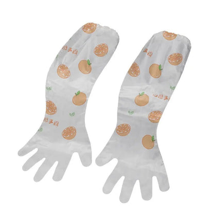 Disposable Long Arm Gloves 6 Pcs