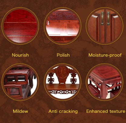 Beeswax Polish for Wood & Furniture Nourishes