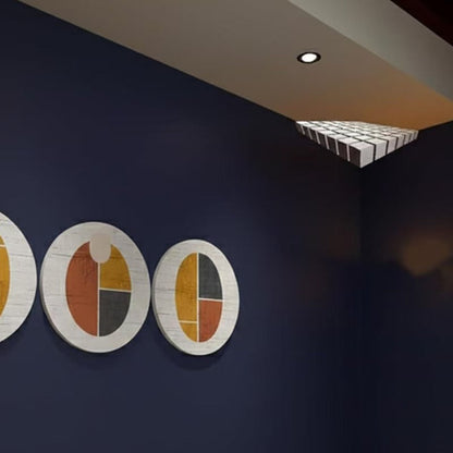 3D Modern Optical Illusion Wall Art Design