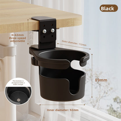 Desk Adjustable Plastic Cup Holder