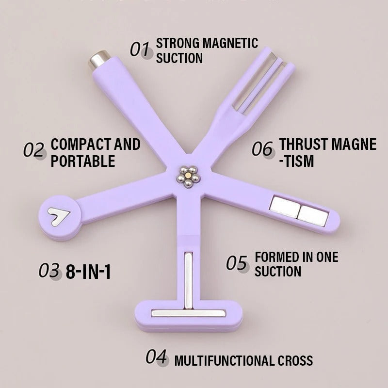 8-in-1 Multi-Functional Nail Magnet Art Tool