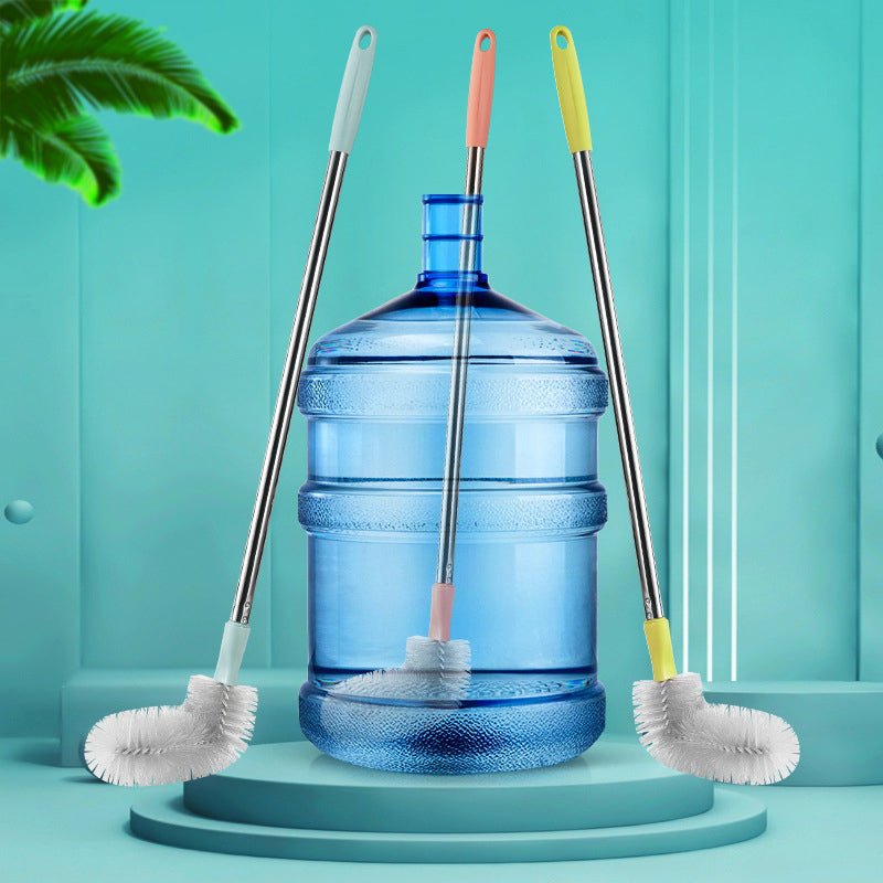 Long Handle Bottle Cleaning Brush With Steel Rod